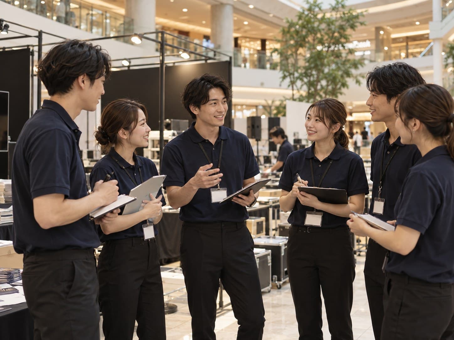 チームで打ち合わせをするFortivusのメンバー